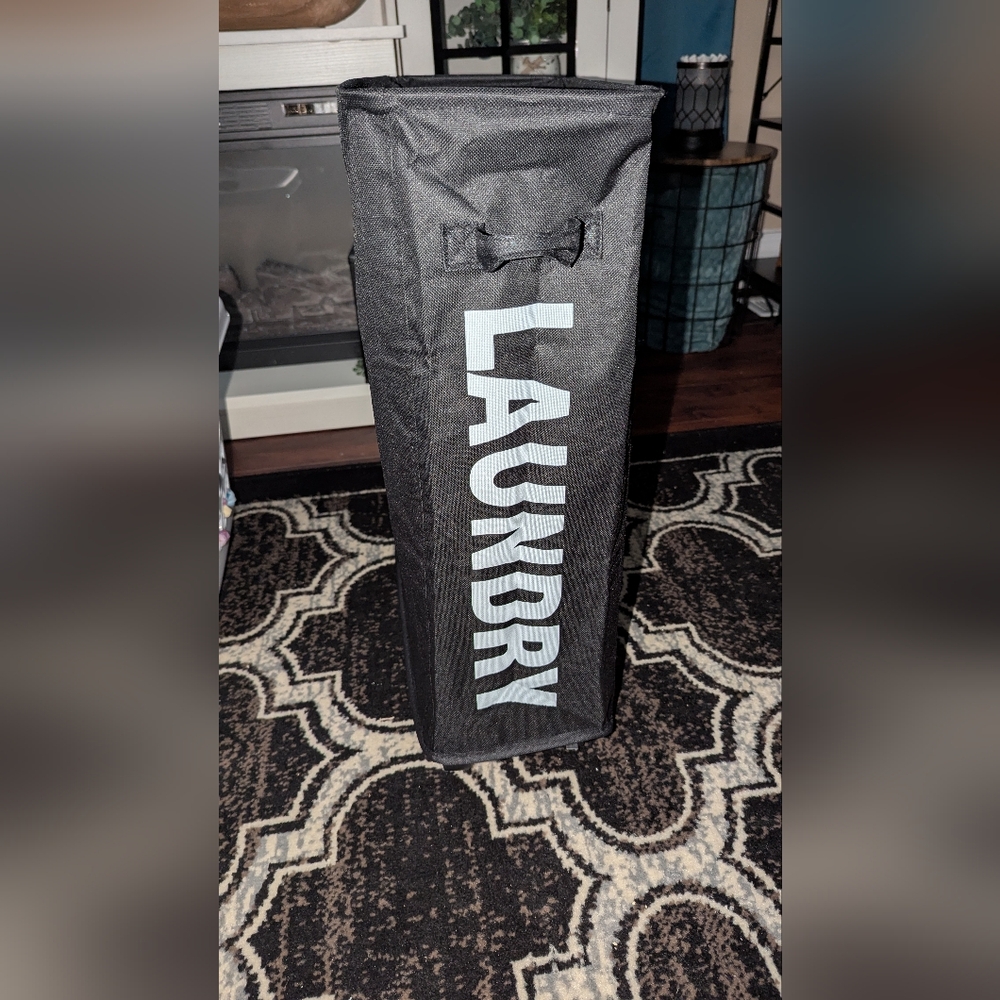 Black Laundry Hamper